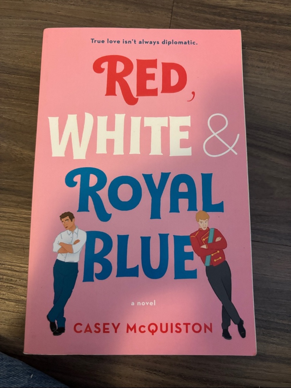 Red, White & Royal Blue — Casey McQuiston (Pink Cover)